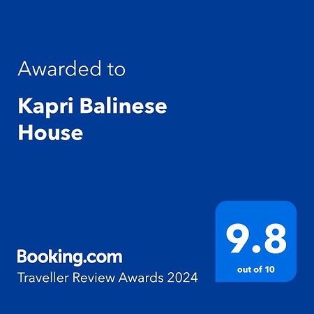 Kapri Balinese House Apartment อูบุด ภายนอก รูปภาพ